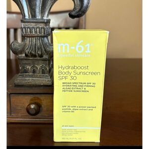 M-61 - NWT Hydraboost Body Sunscreen SPF 30. NWT 5.7 fl. oz. For All Skin Types.